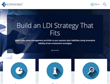 Tablet Screenshot of conning.com
